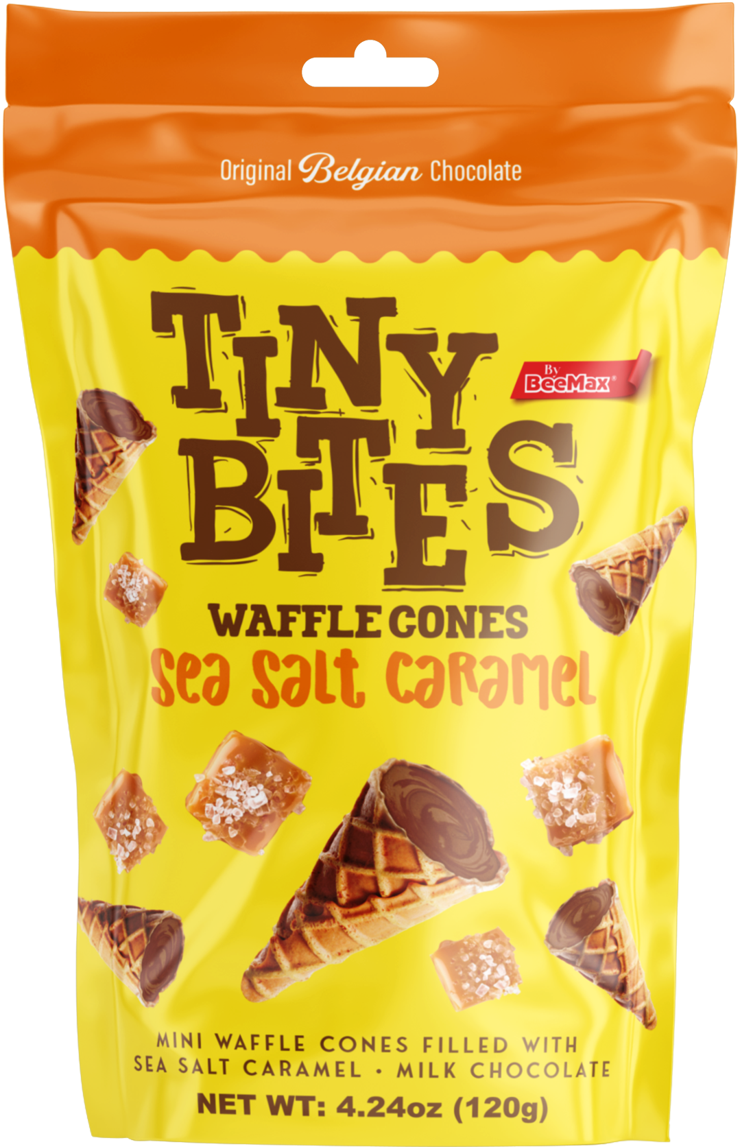 Tiny Bites Sea Salt Caramel 4.24 Oz. Bag