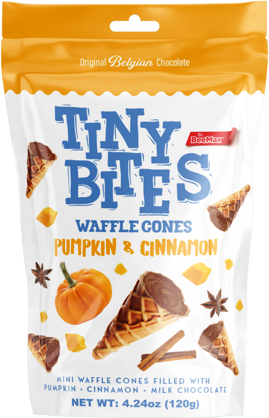 Tiny Bites Pumpkin & Cinnamon 4.24 Oz. Bag